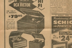 1957,newspaper ad