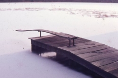 diving board, betts pond, jan 71