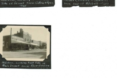 main st 1945,photo album